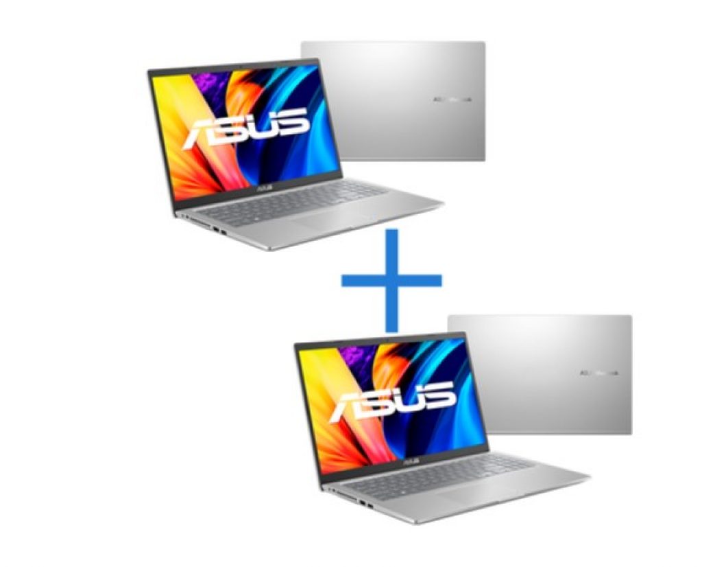 Notebook ASUS Vivobook X1502ZA-EJ1761 Icelight Silver + Notebook ASUS Vivobook M1502IA-EJ251W Icelight Silver