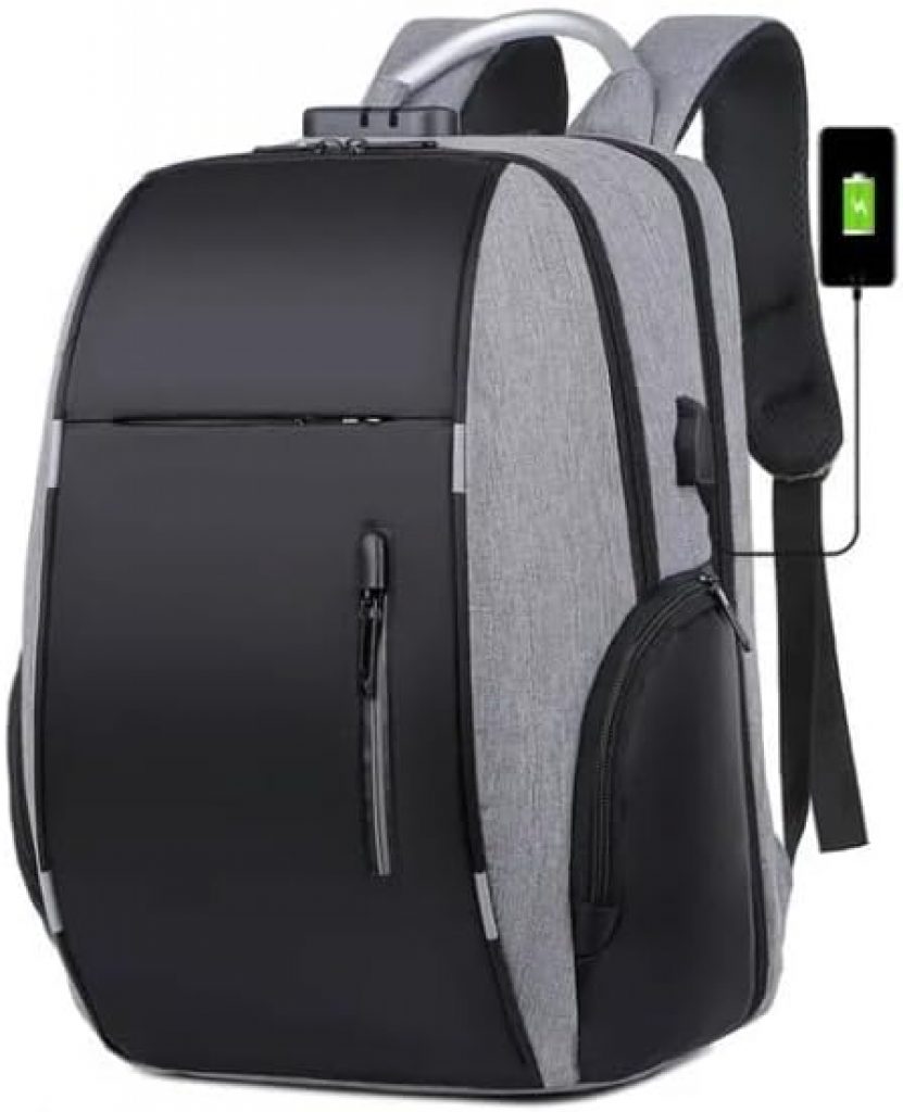 Mochila mala Notebook Executiva Escola Impermeável Resistente Costura Reforçada com USB