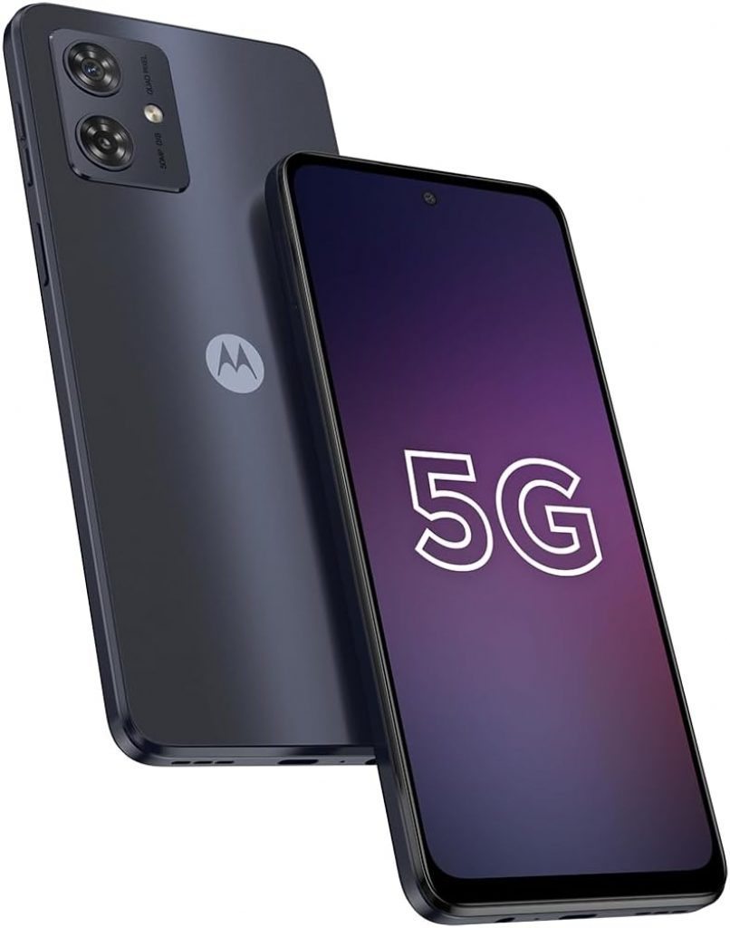 Smartphone Motorola Moto G54 – Dimensity 7020 5G, 4GB 128GB, Tela de 6,5″ FHD+ IPS 120Hz HDR10+, Cam 50mp, Macro 2mp, Frontal 16mp