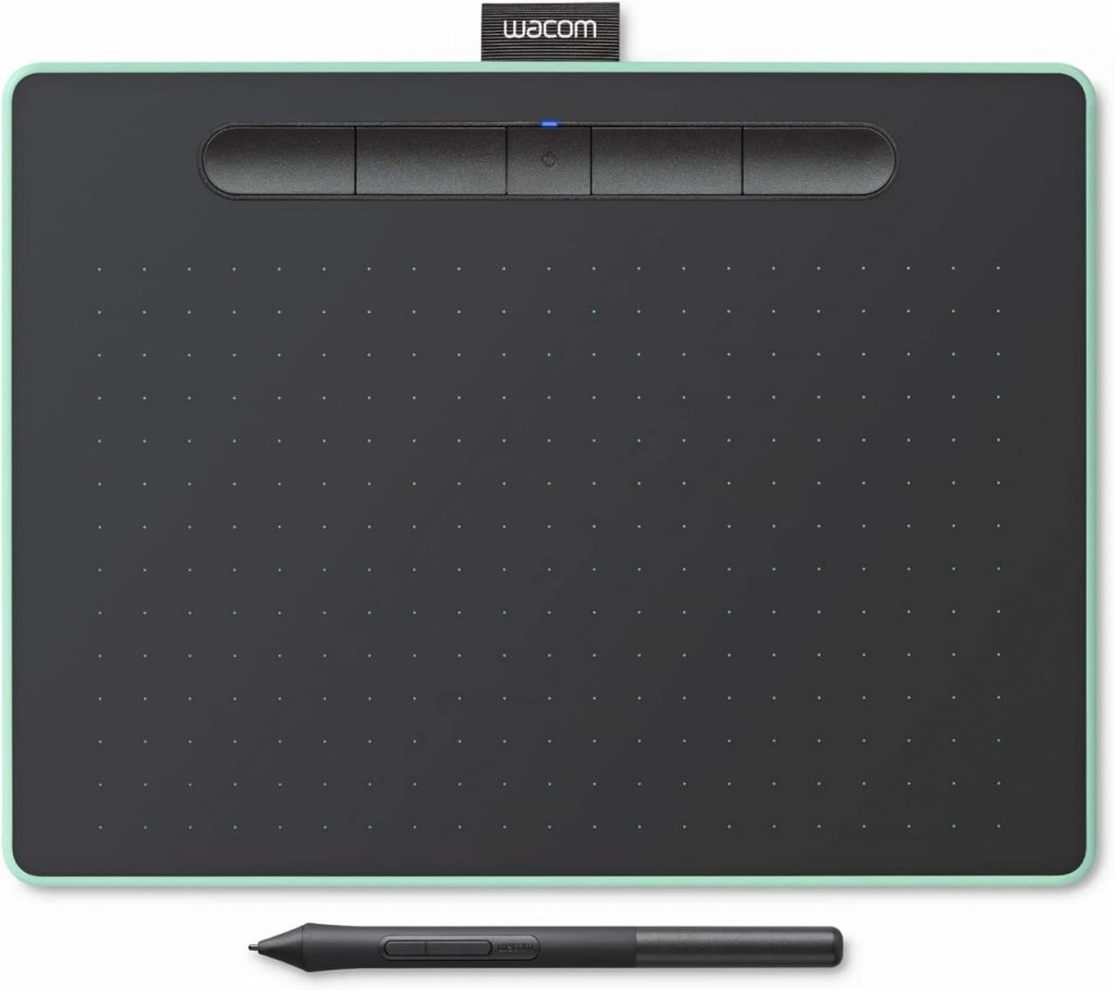 Mesa Digitalizadora Wacom Média Bluetooth Verde Intuos – CTL6100WLE0