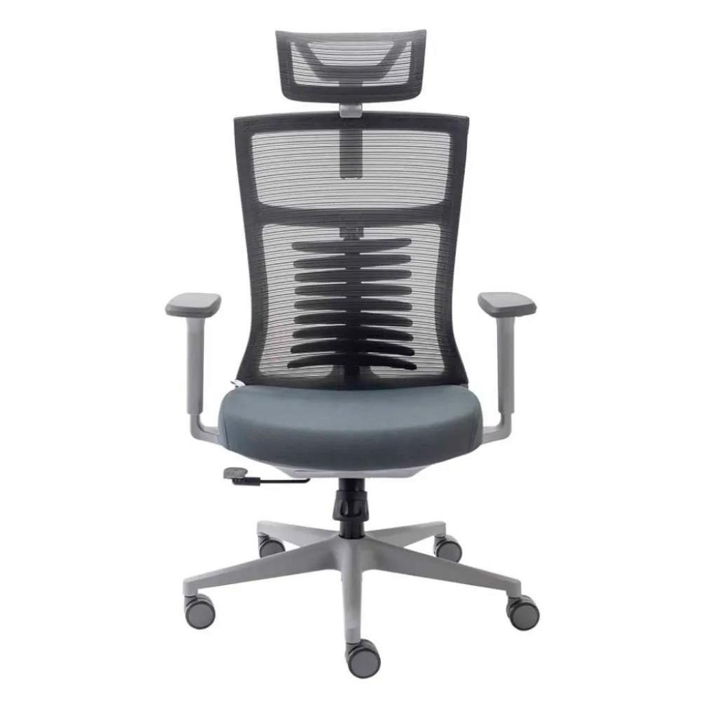 Cadeira Office Elements Vertta, Até 150 kg, Reclinável, Braços 3D, Cilindro Classe 4, Cinza – 70053