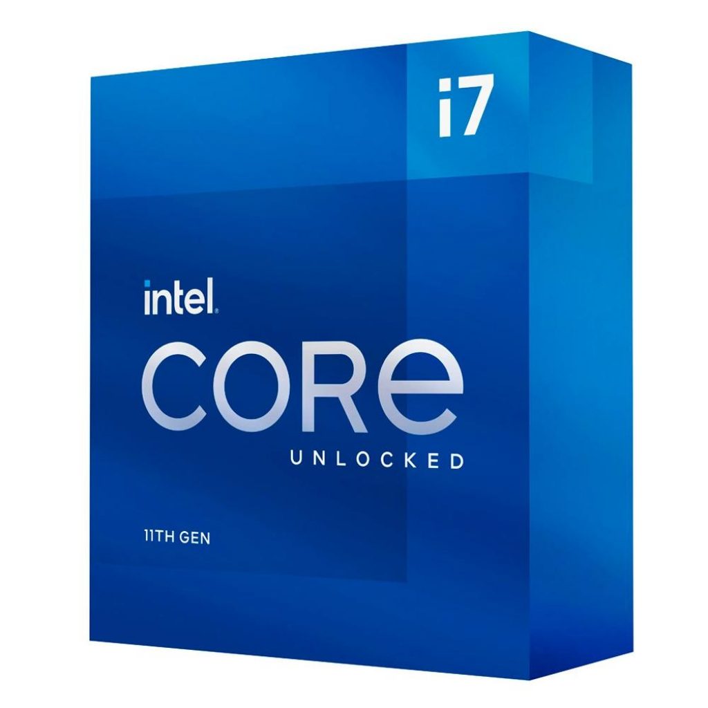 Processador Intel Core i7-11700K 11ª Geração, 3.6 GHz (4.9GHz Turbo), Cache 16MB, Octa Core, LGA 1200, Vídeo Integrado – BX8070811700K