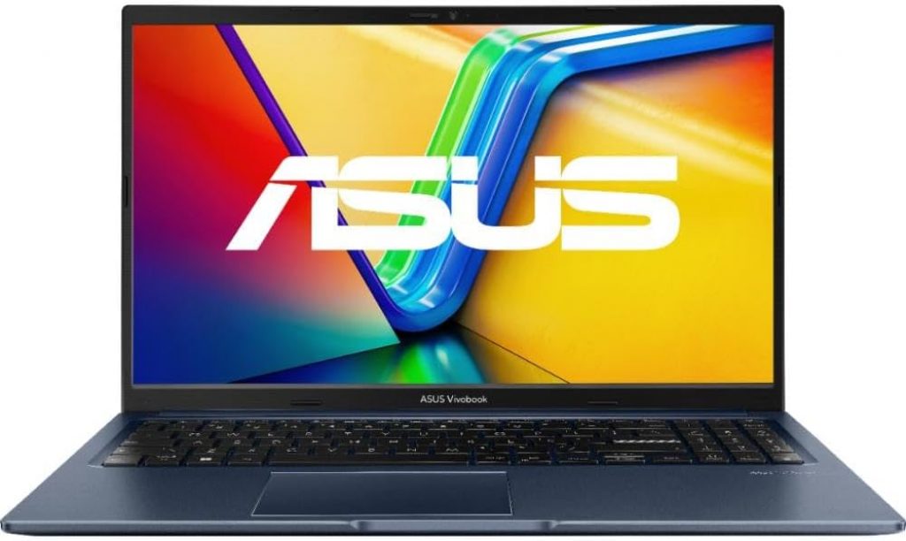 Notebook ASUS Vivobook X1502ZA-EJ1756 Intel Core i5 12450H 8GB Ram 512GB SSD Linux Tela 15,6″ FHD Blue