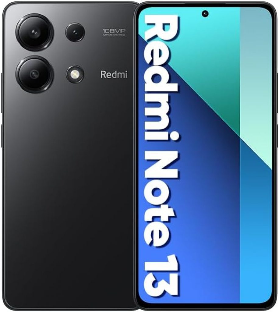 Smartphone Xiaomi Redmi Note 13 8GB+256GB Versão Global, Snapdragon 685, Tela 6.67′ 120Hz FHD+ AMOLED, 5000mAh
