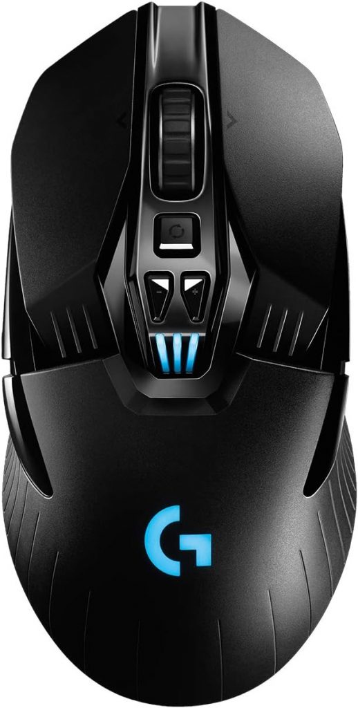 Mouse Gamer Sem Fio Logitech G903 LIGHTSPEED com RGB LIGHTSYNC, Design Ambidestro Personalizável, Sensor HERO 25K, Compatível com POWERPLAY
