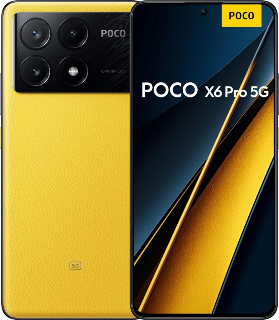 Smartphone Xiaomi POCO X6 Pro 5G 12GB+512GB NFC Dimensity 8300-Ultra 64MP triple camera 67W 120Hz AMOLED Global Version