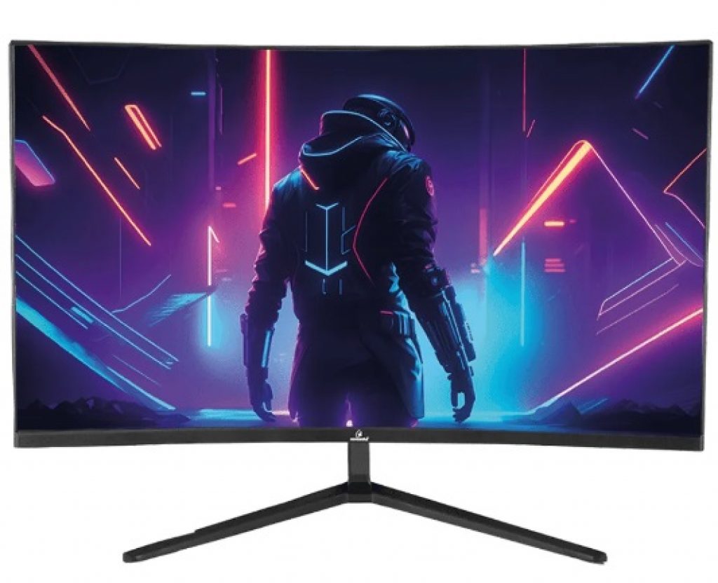 Monitor Concórdia Gamer Curvo C315Q 31,5” , 2K, WQHD, 165hz, 1ms, 2 HDMI, DP, Ajuste de Altura e Rotação