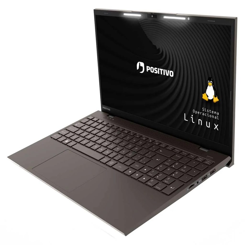 Notebook Positivo Vision I15 Lumina Bar I516512AI-15 Intel CORE I5 16GB 512 GB SSD Tela 15.6″ Linux