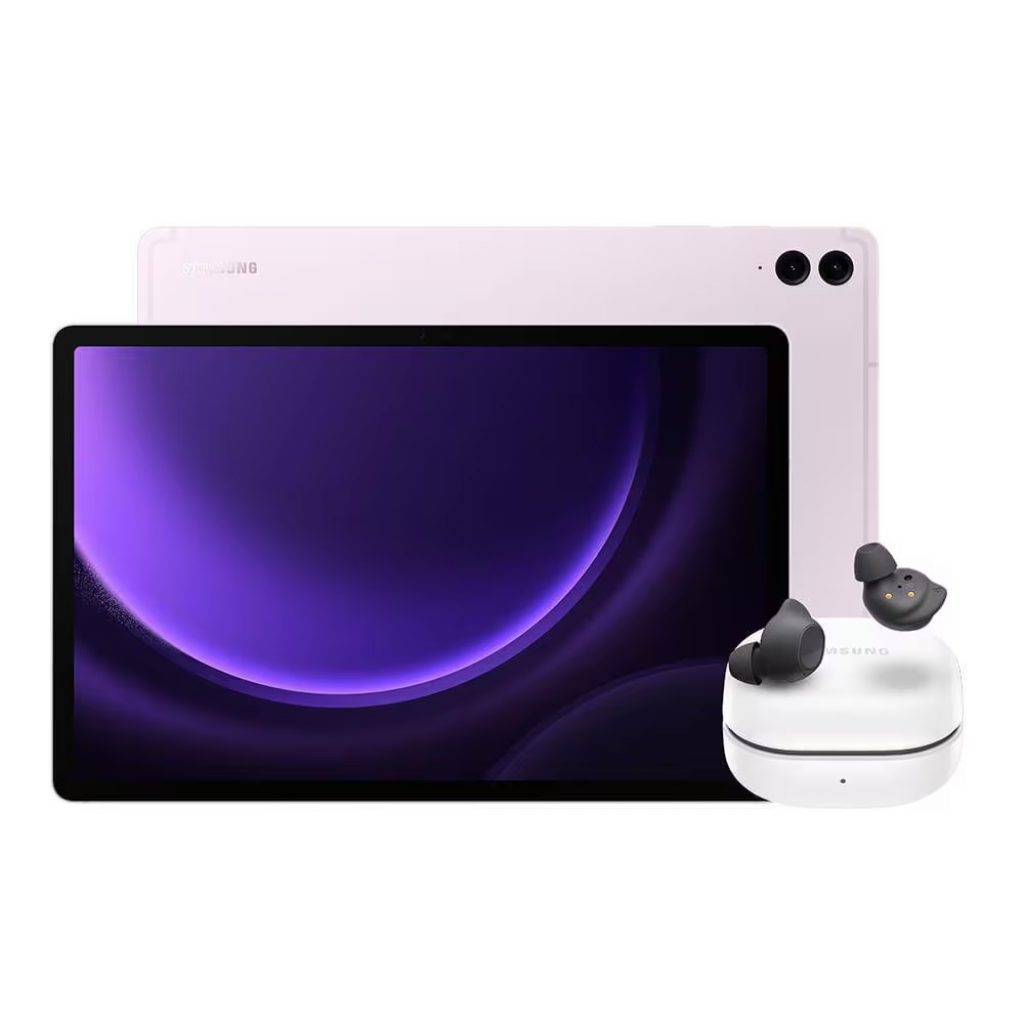 Tablet Samsung Galaxy Tab S9 FE+ Wifi, 128GB, 8GB RAM, Tela Imersiva de 12.4″ + Galaxy Buds FE