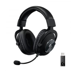 Headset Gamer Sem Fio Logitech G PRO X Wireless LIGHTSPEED 7.1 Dolby Surround, Blue VOICE, Drivers PRO-G 50 mm – 981-000906