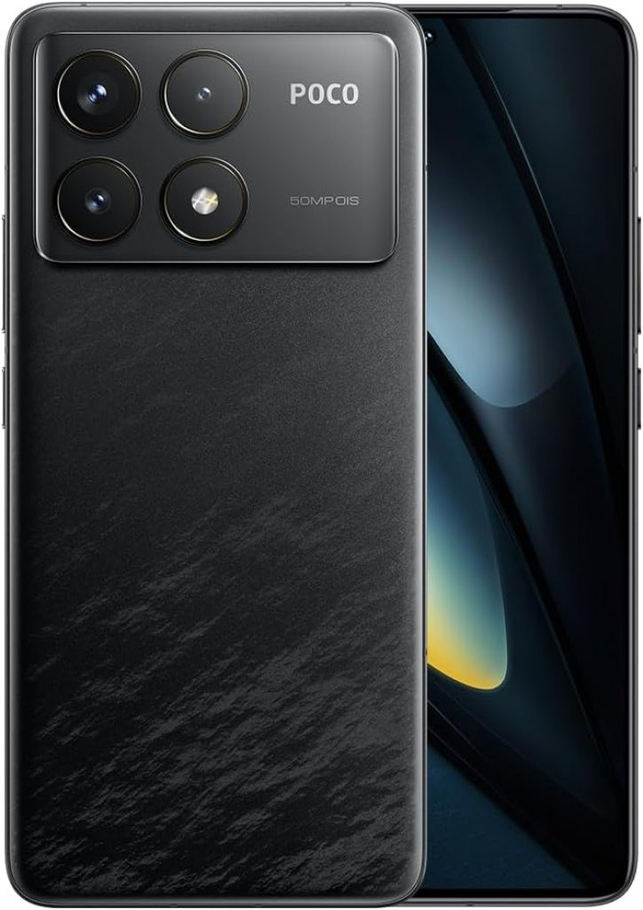 Smartphone Xiaomi POCO F6 Pro 5G 12+512GB NFC Versão Global, Snapdragon 8 Gen 2, 120W HyperCharge, Tela WQHD + 120Hz Flow AMOLED, Bateria 5.000 mAh