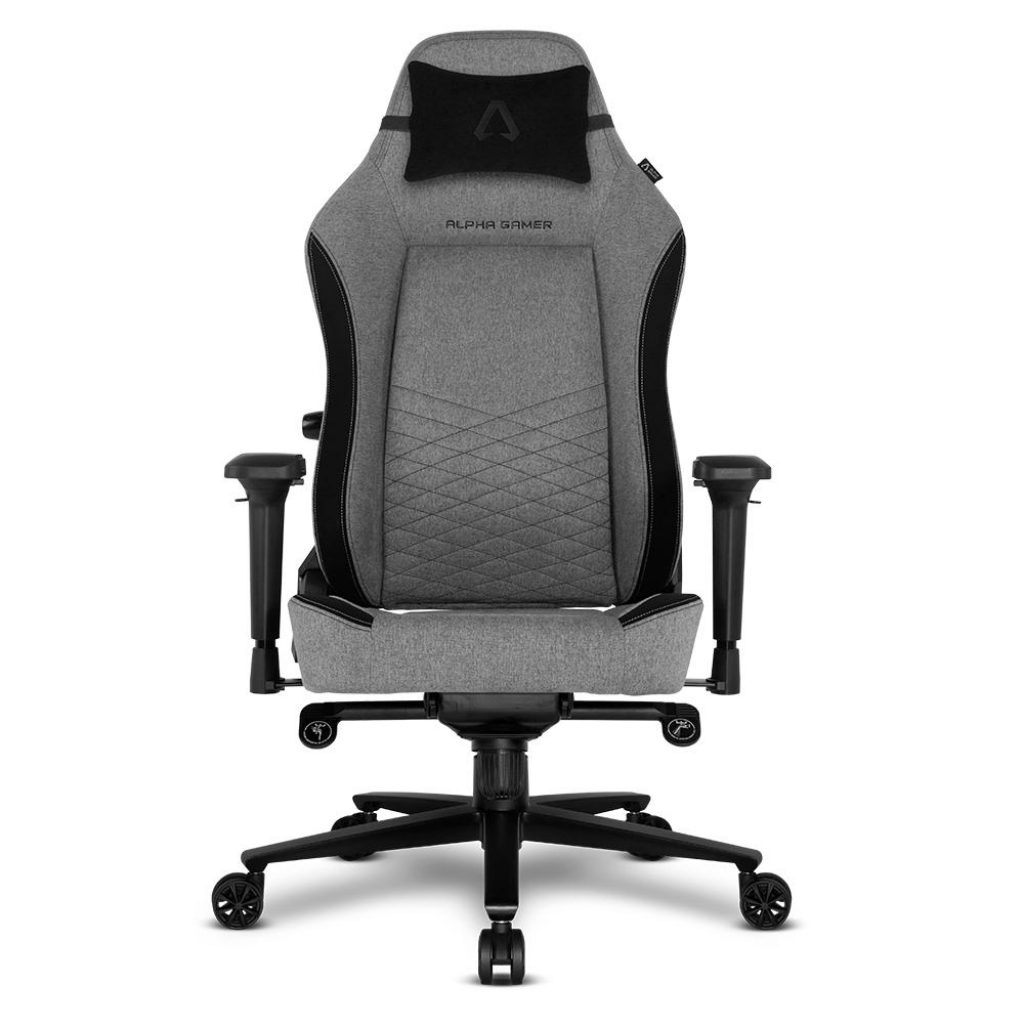 Cadeira Gamer Alpha Gamer Alegra Fabric Cinza – AGALEGRA-F-GRY