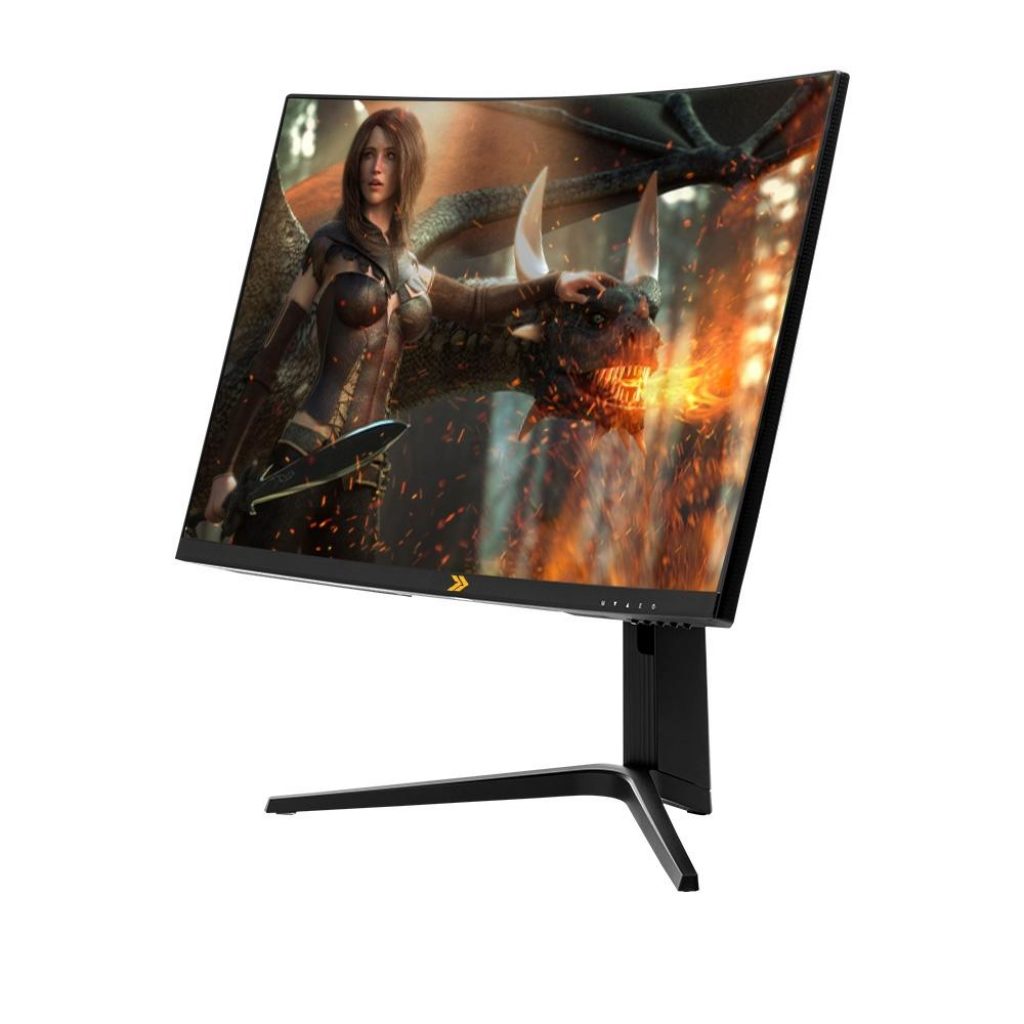 Monitor Gamer KBM! GAMING MG700 27′ Curvo, Led Full Hd, 240hz, 1ms, Hdmi E Displayport, 96% Srgb, Adaptive Sync, Ajuste De Altura – KGMG70027PT