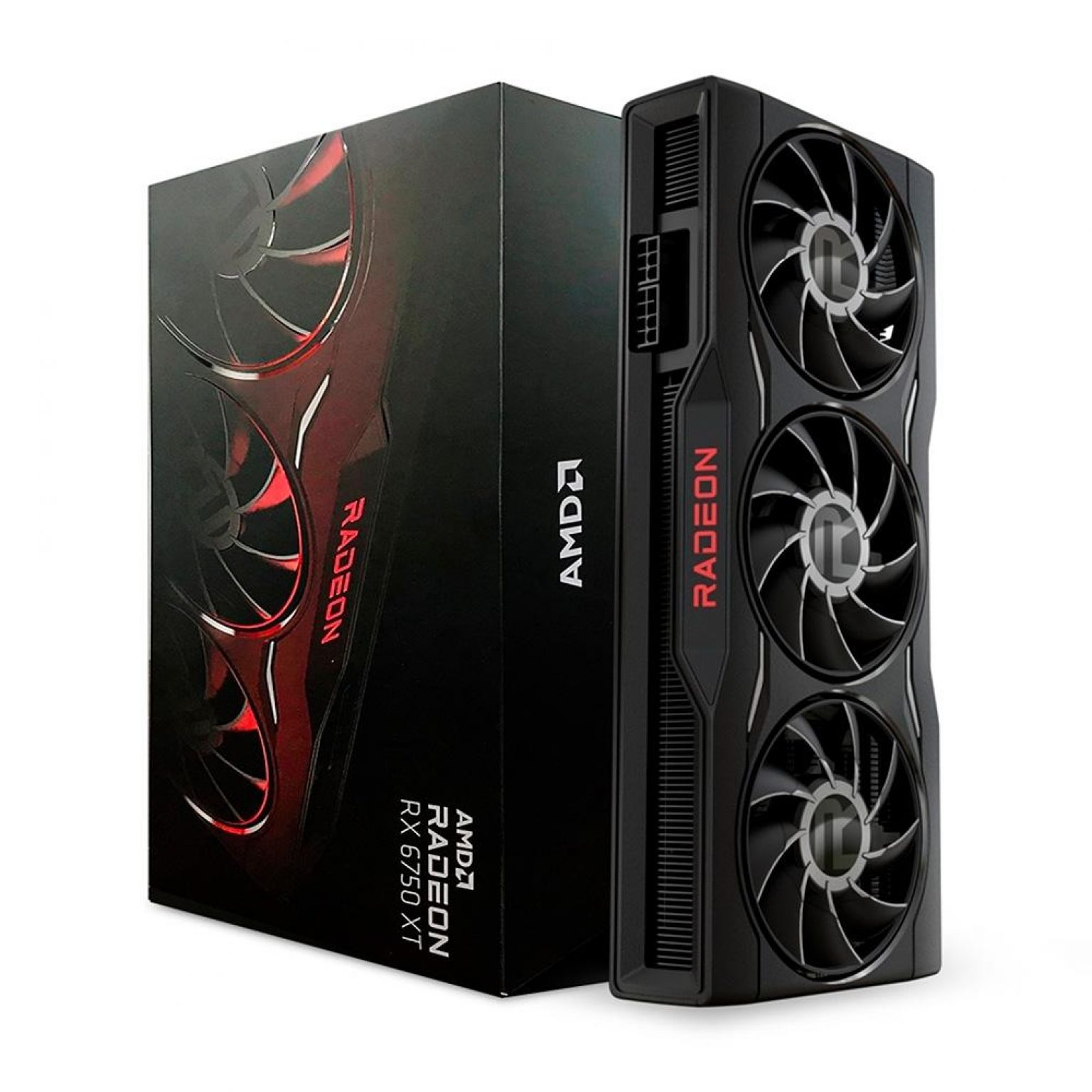 Placa de Vídeo RX 6750XT Gaming XFX Graphics Card AMD Radeon, 12GB ...
