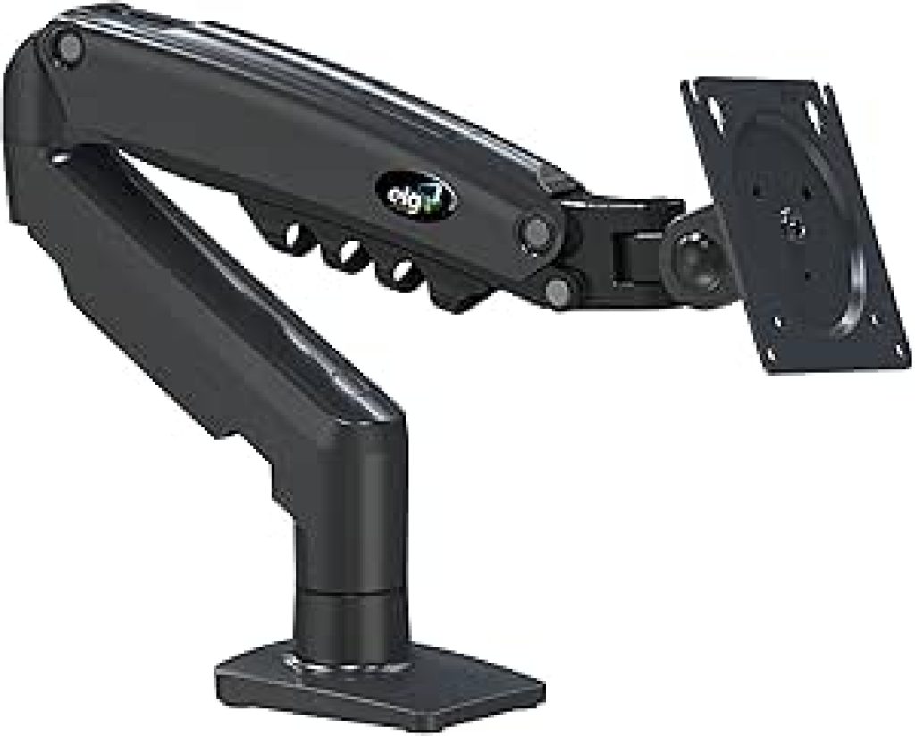 Suporte Articulado de Mesa com Pistão a Gás Para Monitores de 17″ a 35″ até 9kg – F80N ELG