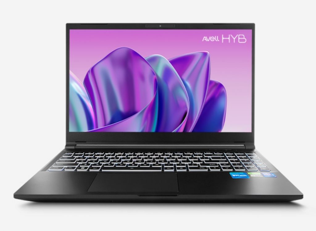 Notebook Avell HYB A52i, Intel® Core™ i7-13620H, RTX 3050 6GB, 16GB RAM, 512GB + 256GB SSD, 15.6” FHD WVA 165Hz 100% sRGB