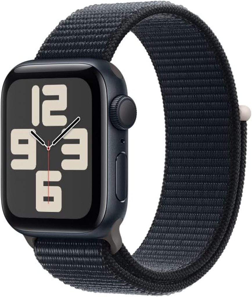 Apple Watch SE (2a geração) GPS, Smartwatch com caixa de alumínio – 40 mm • Pulseira loop esportiva