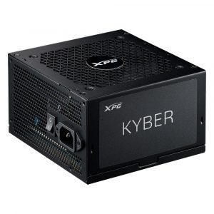 Fonte XPG Kyber, 850W, 80 Plus Gold, Com Cabo, Preto – KYBER850G-BKCBR