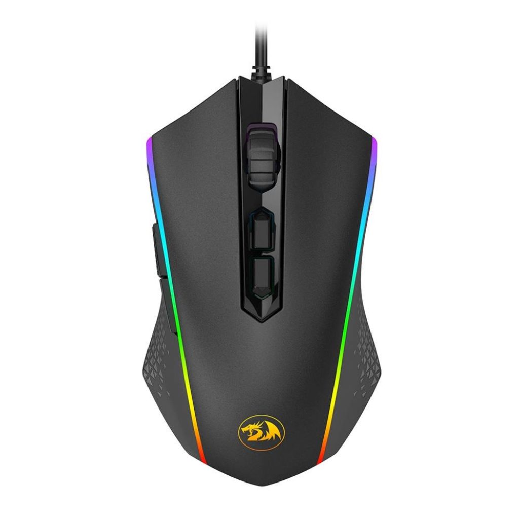 Mouse Gamer Memeanlion Chroma Lite, RGB, 4200 DPI, 7 Botões, Preto – M710L-K