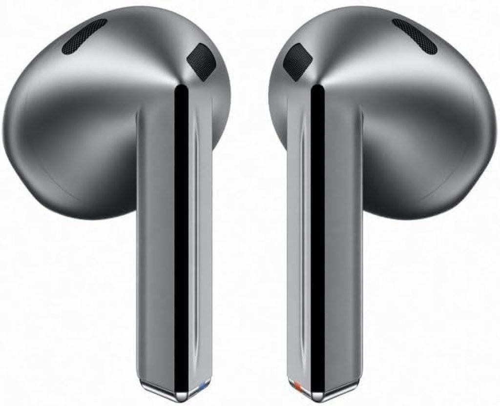 Fone de Ouvido Samsung Galaxy Buds3, Bluetooth, Cinza, Galaxy AI, Cancelamento Ativo de Ruído, Bateria de até 30 horas