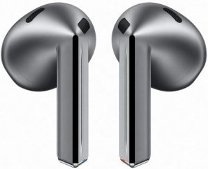 Fone de Ouvido Samsung Galaxy Buds3, Bluetooth, Cinza, Galaxy AI, Cancelamento Ativo de Ruído, Bateria de até 30 horas