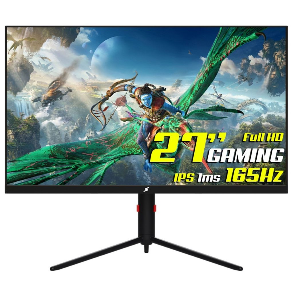 Monitor Gamer SuperFrame OverView, 27 Pol, Full HD, IPS, 1ms, 165Hz, FreeSync, HDR, HDMI/DP, SFOFB-27180-FHD-PRO
