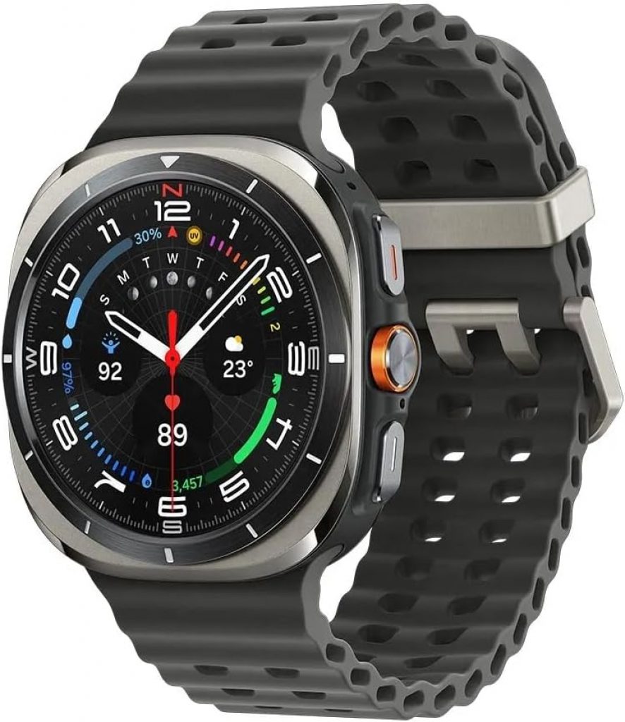 Samsung Galaxy Watch Ultra Smartwatch 47mm LTE – Galaxy AI, Titânio Aeroespacial