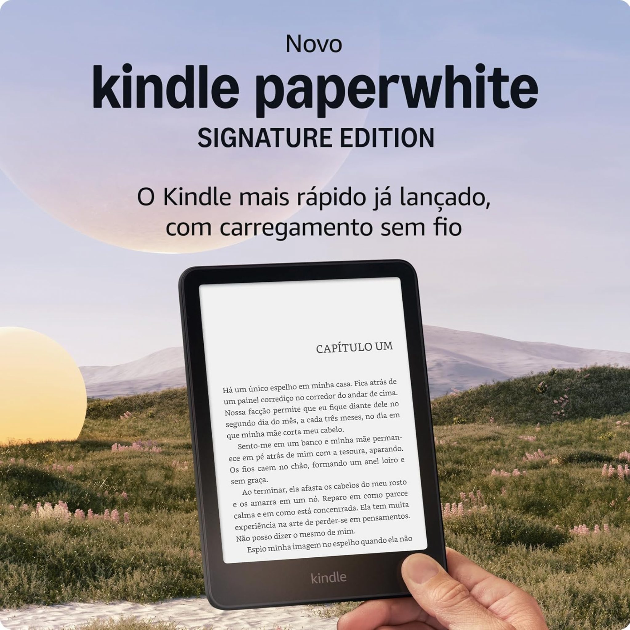 Novo Kindle Paperwhite Signature Edition (32 GB) O Kindle mais rápido