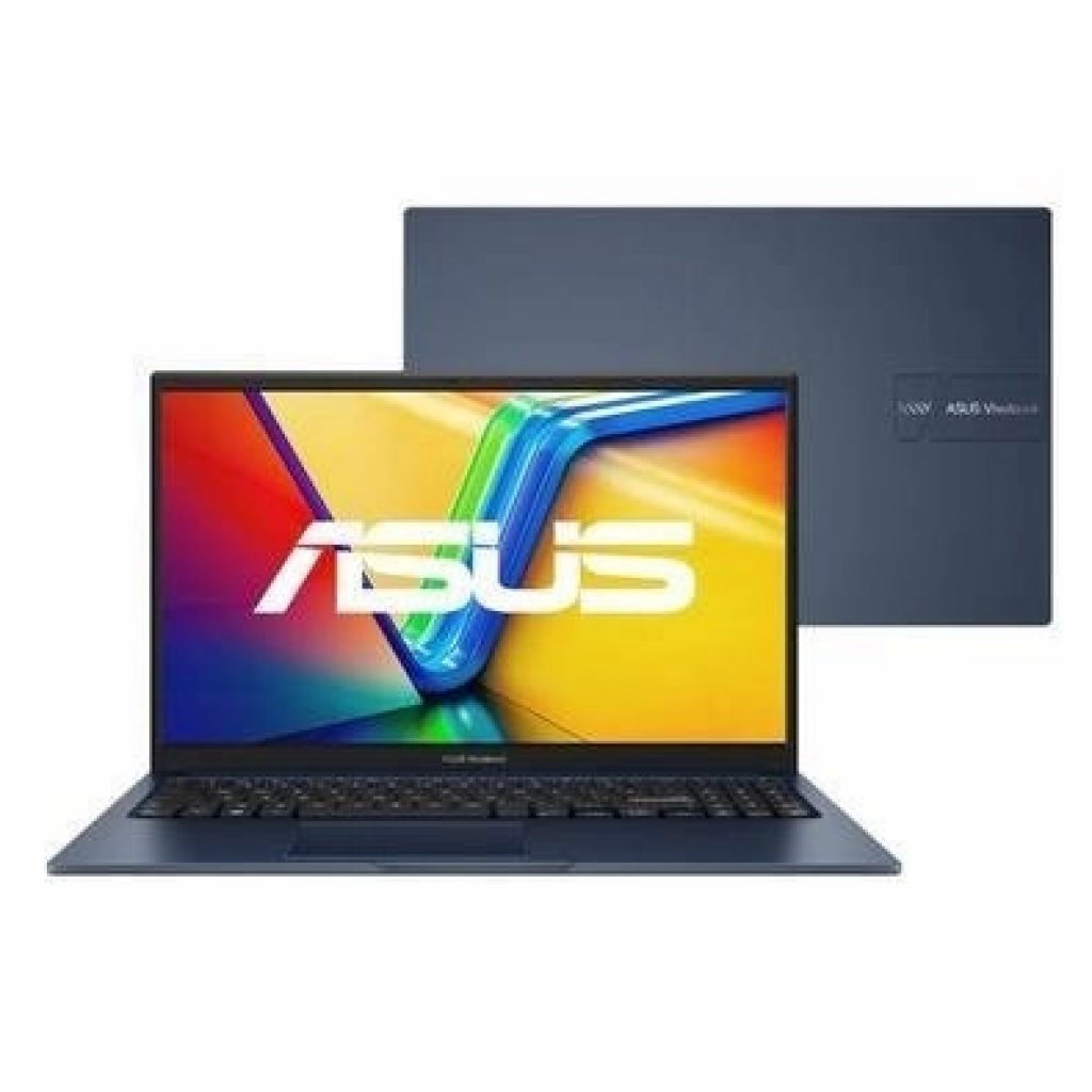 Notebook Asus Vivobook 15 Intel Core I5, 16GB RAM, SSD 512GB, Tela 15,60″ Fhd Quiet Blue, Linux Keepos – X1504ZA-NJ931