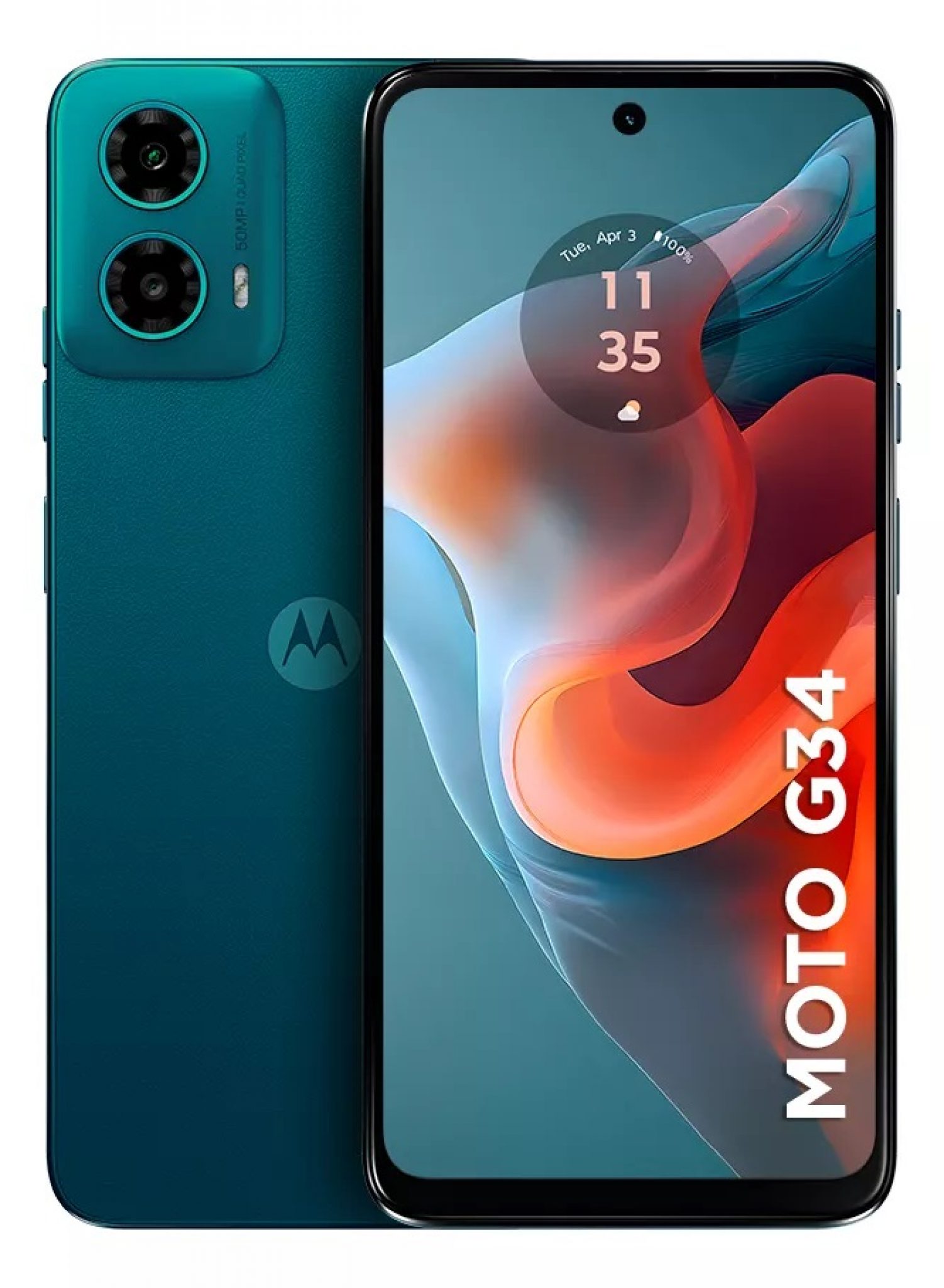 Smartphone Motorola Moto G34 256GB 5G Tela 6,5 Câmera Dupla 50MP Selfie
