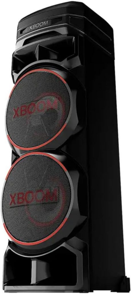 Caixa Acústica LG Xboom RNC9 – Multi Bluetooth, Graves Potentes, Entrada de Microfone e Guitarra