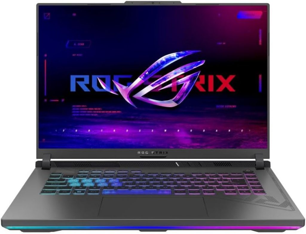 Notebook Gamer Rog Strix G16 Nvidia RTX 4070 Intel Core i9 13980HX 32GB RAM 1TB SSD WINDOWS 11 Tela 16″ 240hz FHD Gray – G614JI-N4440W