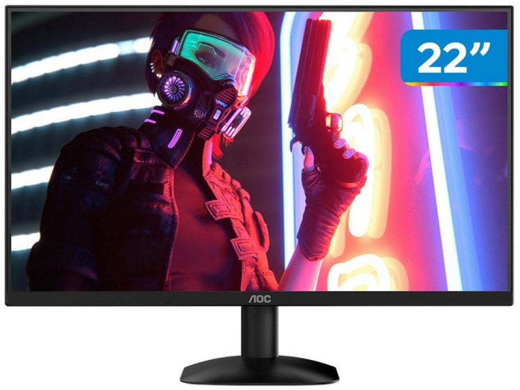 Monitor 100Hz Full HD Widescreen 1ms AOC Série B35 22B35HM2 22″ VGA HDMI