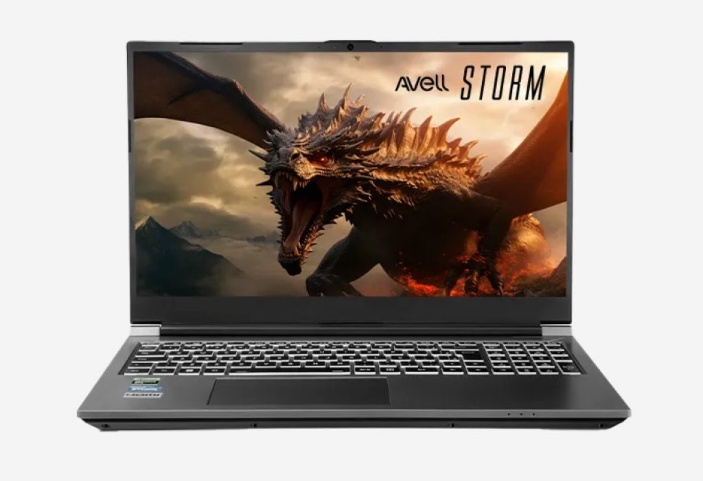 Notebook Avell Storm 305, Intel® Core™ i5-13420H, RTX 3050 4GB, 16GB RAM 3200MHz, 512GB SSD, 15.6” FHD WVA 144Hz