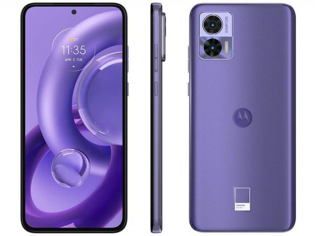 Smartphone Motorola Edge 30 Neo 256GB 5G Tela 6,28″ P-OLED 120Hz Câmera Dupla 64MP FHD Selfie 32MP FHD Dual Chip
