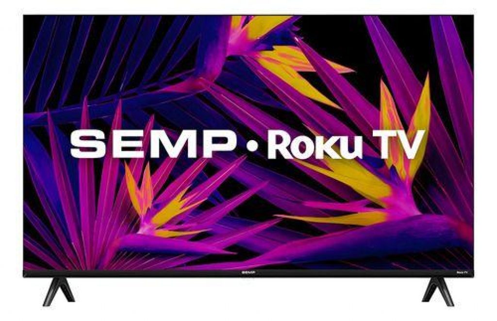 Smart TV 43″ LED FHD SEMP R6610 com sistema operacional Roku, Wi-Fi, compatível com Google Assistente, Alexa e Apple Homekit