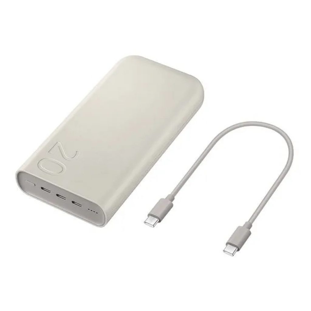 Carregador Portatil Samsung 3x USB-C 20000mAh Super Rapida 45W