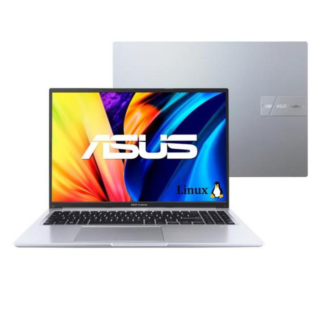 Notebook ASUS Vivobook 16 X1605VA Intel Core i7 1355U 8Gb Ram 512Gb SSD Linux KeepOS Tela 16” IPS FHD Silver – MB742