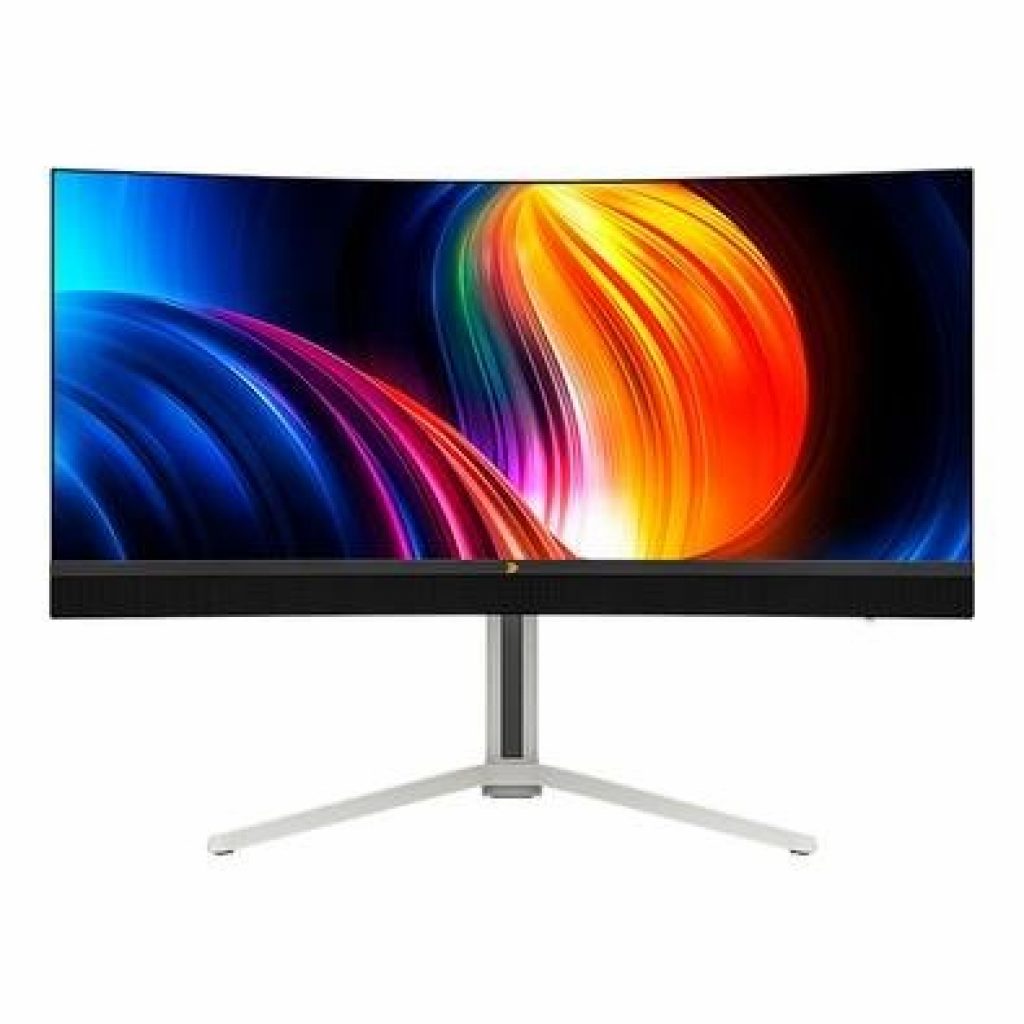 Monitor Gamer KBM! GAMING MG900 34″ Curvo, Miniled, 180 Hz, 1ms, HDMI e DisplayPort, USB-C, HDR, FreeSync – KGMG90034BR