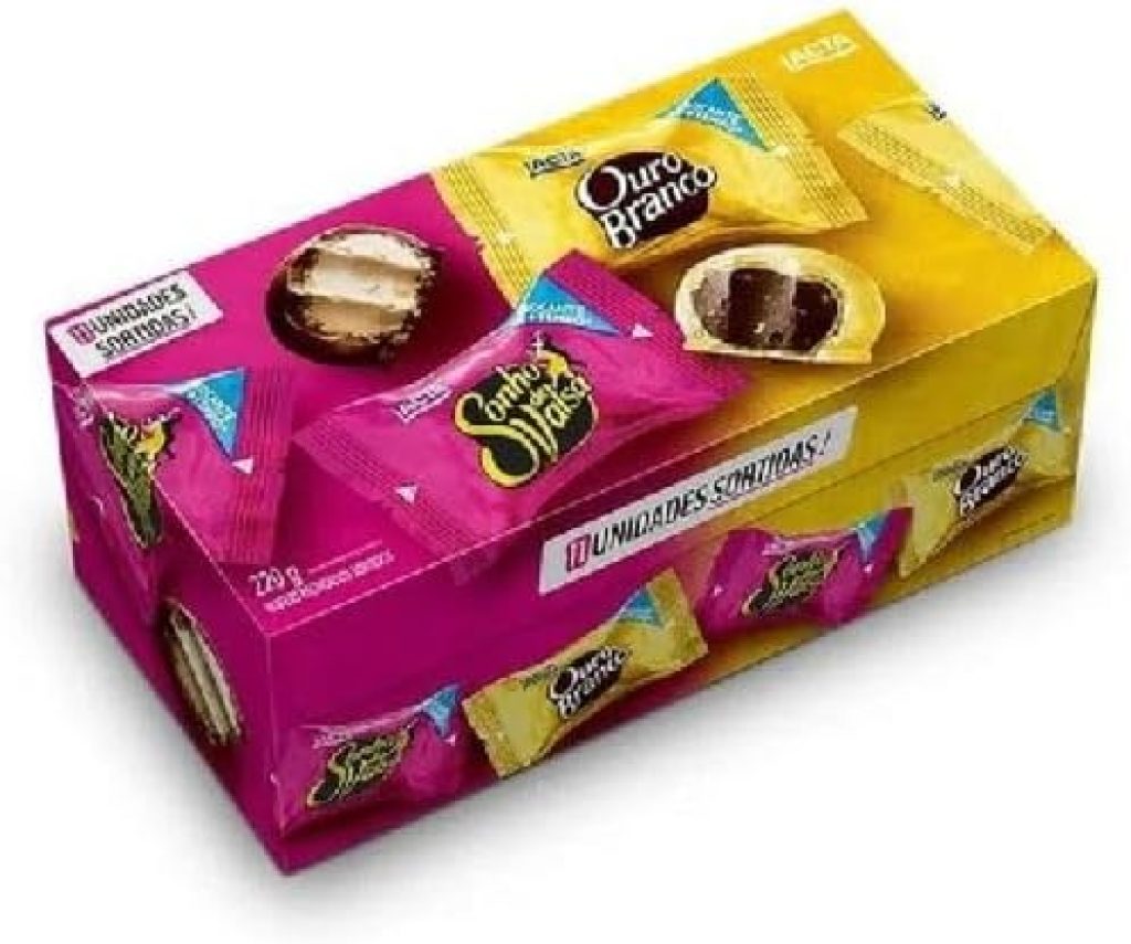 Caixa Sonho de Valsa e Ouro Branco Sortidos 220g