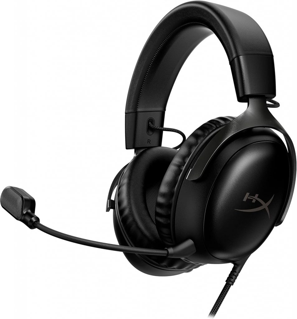 Headset Gamer HyperX Cloud III, Driver 53mm, USB, Multi Plataformas, Preto – 727A8AA
