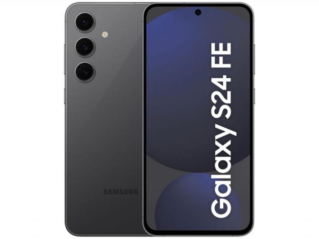 Smartphone Samsung Galaxy S24 FE 256GB 5G 8GB RAM Grafite 6,7″ Câm. Tripla + Selfie 10MP