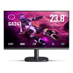 Monitor Gamer Cooler Master GA241, 23.8 Pol, Full HD, 100Hz, 1ms, VA, sRGB 95%, HDMI/VGA, CMI-GA241-BR