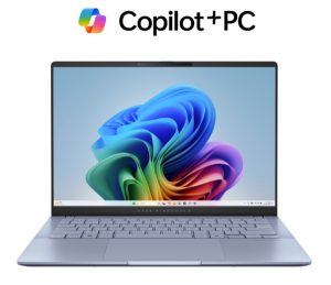 Notebook Asus Vivobook S14 OLED – Intel Core Ultra 7 256V 16GB RAM 512GB SSD Windows 11 Tela 14” FHD 120Hz Blue – S5406SA-PP218W