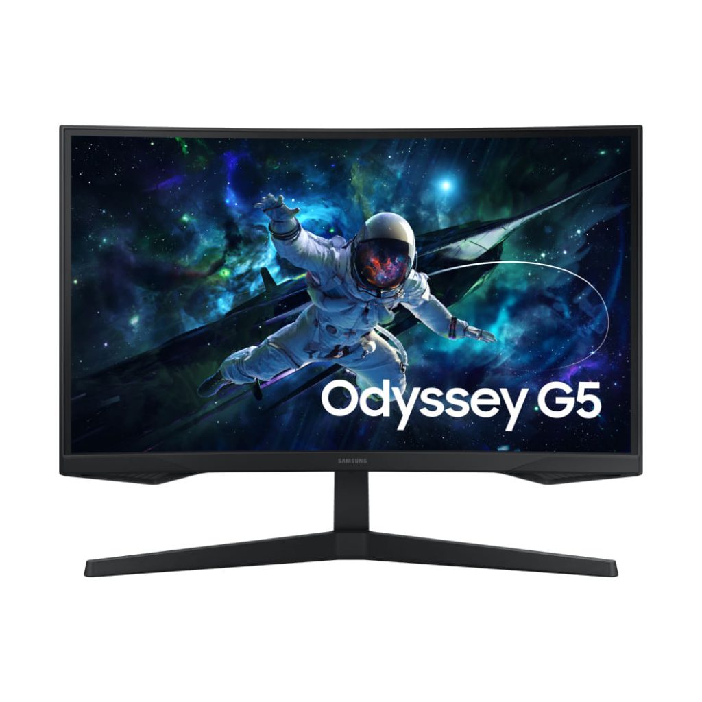 Monitor Gamer Samsung Odyssey G5, 27″, QHD, 165Hz, 1ms, Freesync, HDMI, DP