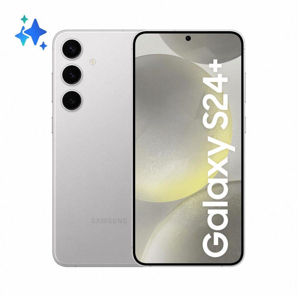 Smartphone Samsung Galaxy S24+ 6,7″ Galaxy AI 256GB 5G 12GB RAM Câm. Tripla 50MP + Selfie 12MP Bateria 4900mAh Dual Chip