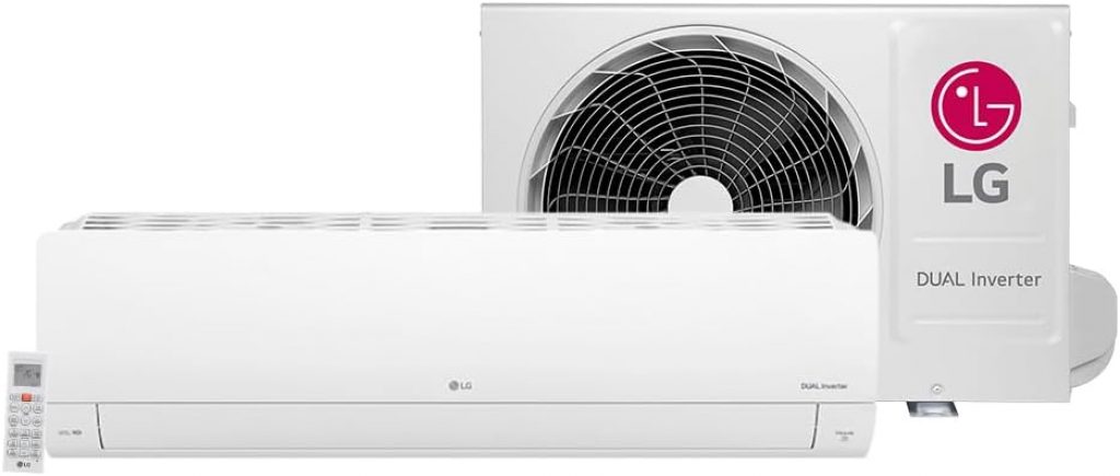 Ar Condicionado Split LG DUAL Inverter Compact + Inteligência Artificial R32 9.000 Btus, Frio, 220V – S3-Q09AAQAL