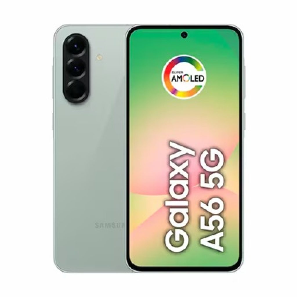 Smartphone Samsung Galaxy A56 5G 256GB 8GB RAM, Câmera Tripla até 50MP, Tela Super AMOLED 6.7″, IP67, NFC, Vídeo HDR e Recursos AI