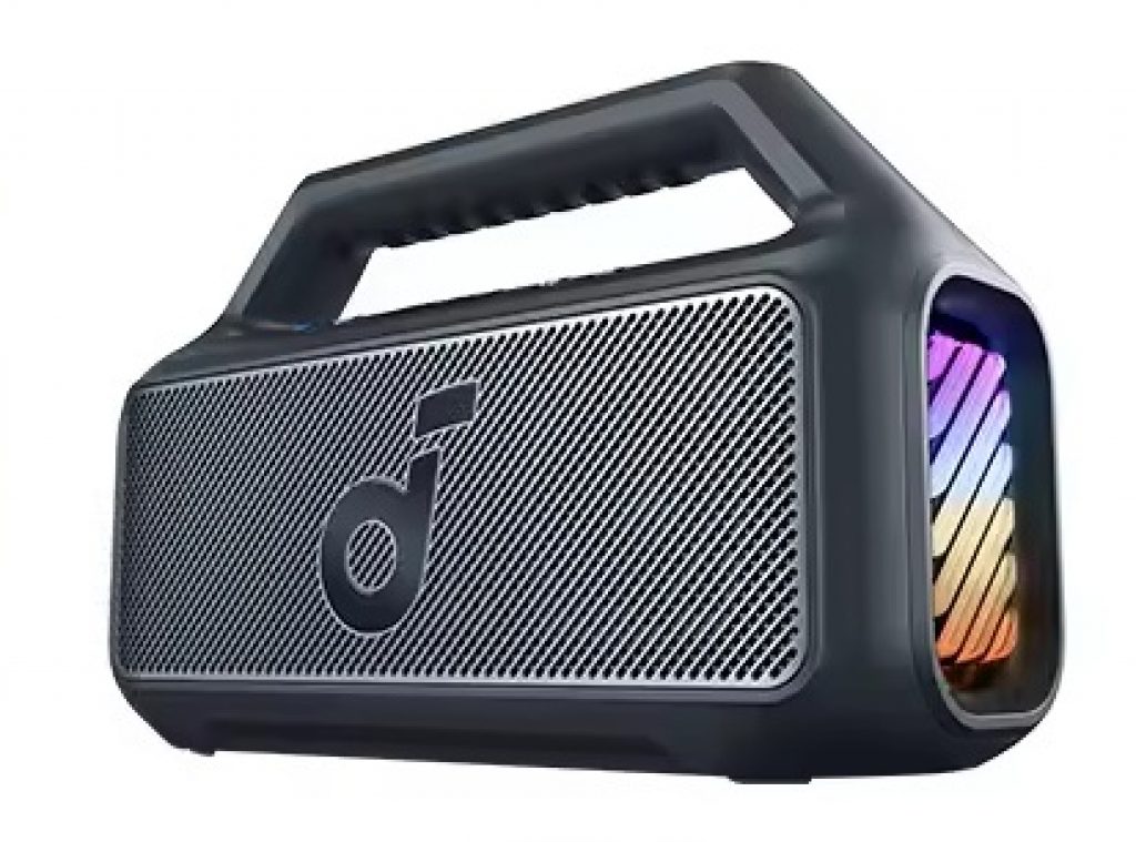 Caixa de Som Sem Fio ANKER Boom 2 com 80W, BassUp 2.0 e 24 Horas de Bateria