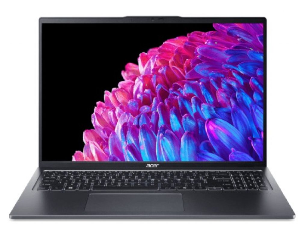 Notebook Acer Swift Go AI Intel® Core™ Ultra 9 185H AI CoPilot Windows 11 Home 32GB RAM 1TB SSD 16” WUXGA – SFG16-72T-96SR